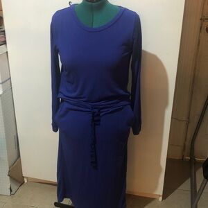 Blue Long Sleeve Dress (lounge wear)